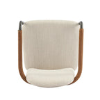 Sedie da pranzo imbottite, Espresso/Beige e Cachi/Nero, Set da 2