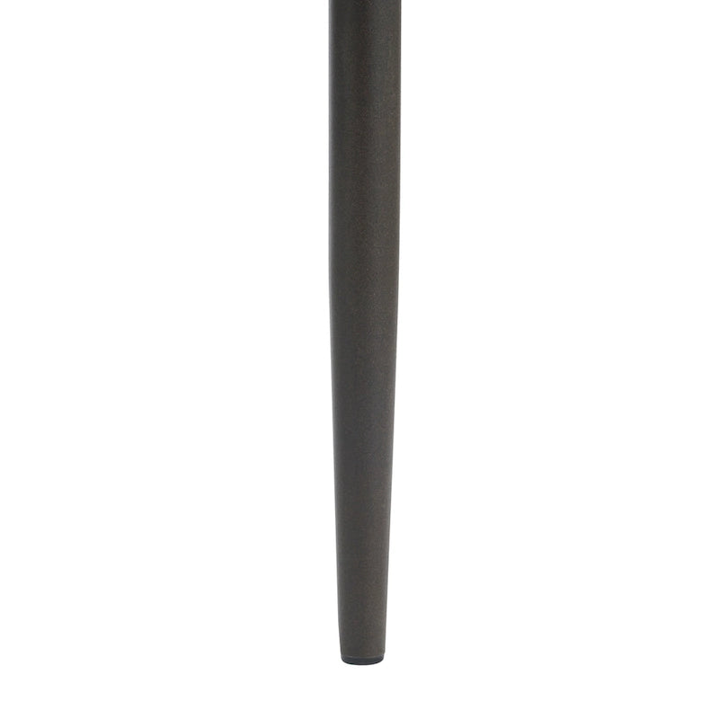 Sedie da pranzo imbottite, Espresso/Beige e Cachi/Nero, Set da 2