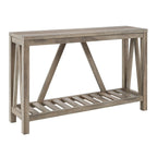 Consolle A-Frame | Rovere rustico / Rovere bianco / Rovere grigio sbiancato / Marmo