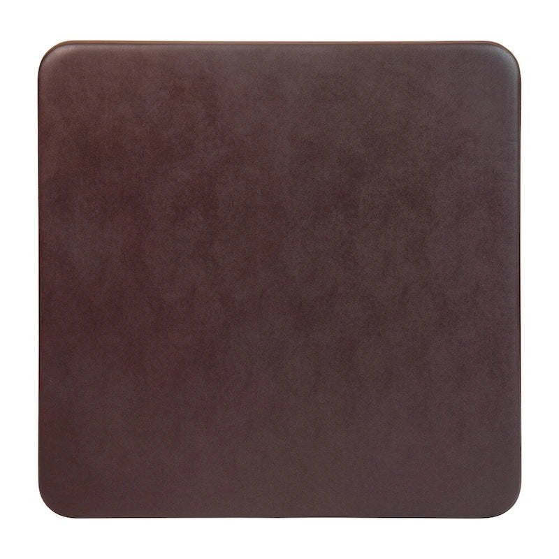 Tavolo pieghevole quadrato nero/marrone/grigio – 4 posti a sedere