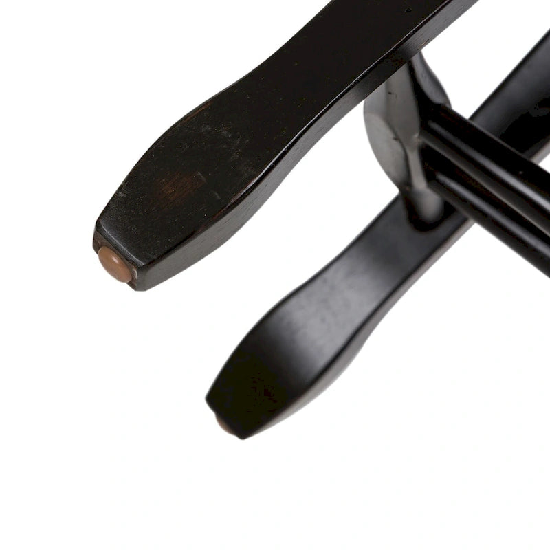 Sedia da pranzo Black Windsor Sheaf Back, set da 2