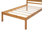 Struttura letto a piattaforma White/Espresso/Quercia con testiera, singolo/matrimoniale/queen, 1-2 persone