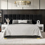 CraftPorch Mid-Century Modern Wall Panel Bedroom Set