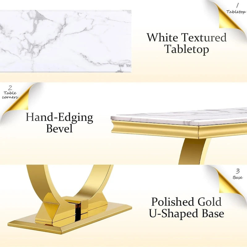 Consolle da 50", argento/bianco/nero, base a U, montaggio a 1 persona